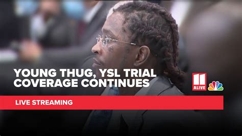 young thug trial live today.